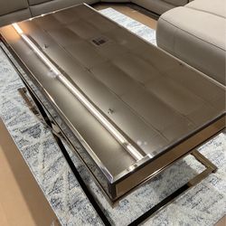 Glass Top Coffee Table