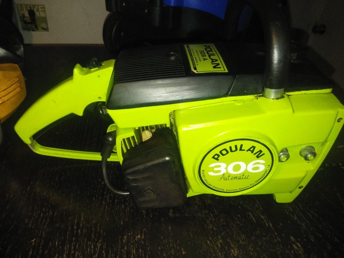 Vintage Poulan 306A Chainsaw for Sale in Lake Dallas, TX OfferUp
