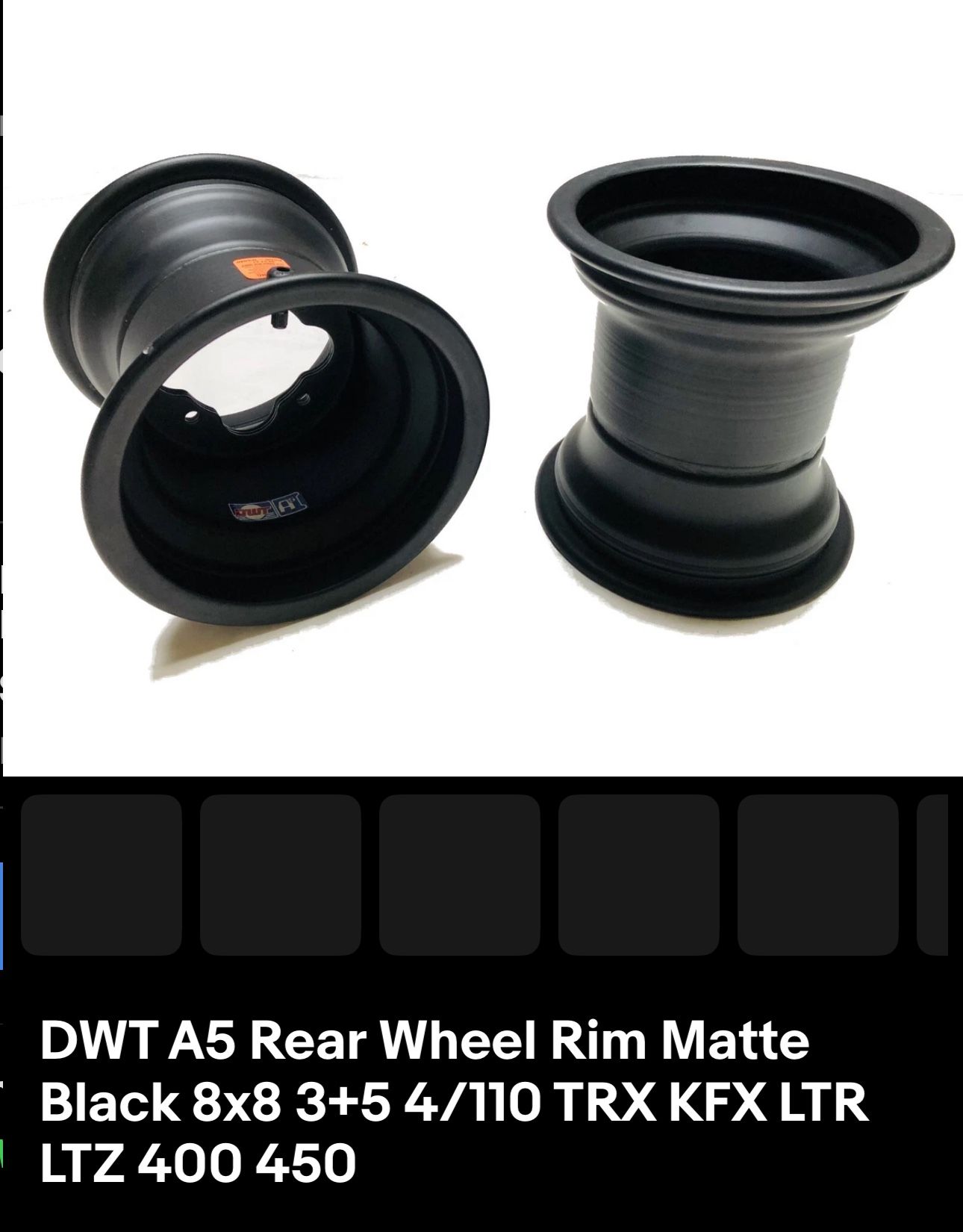 Rear Quad Rim