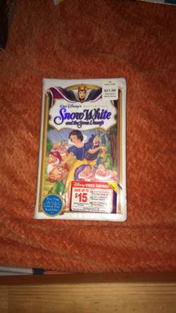 Snow White VHS 