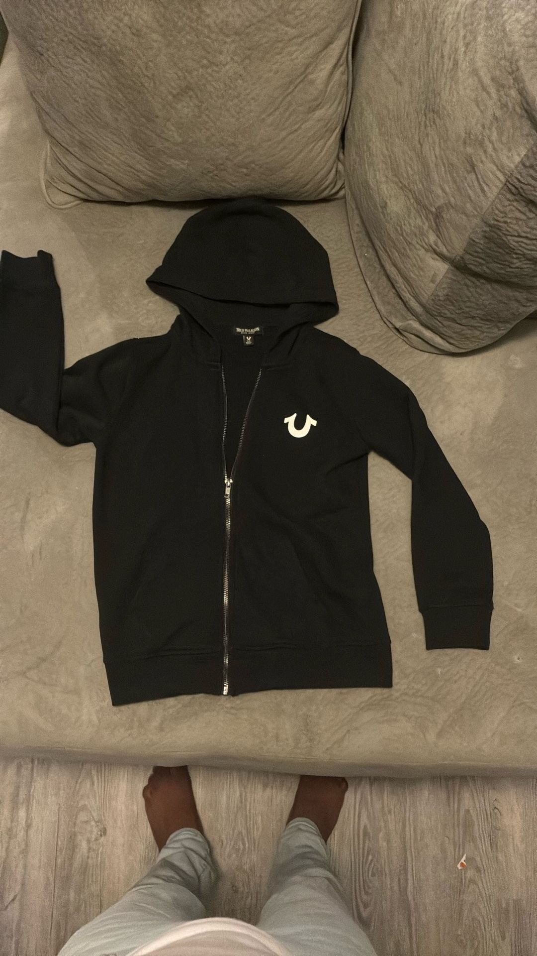 True religion Hoodie zip Up