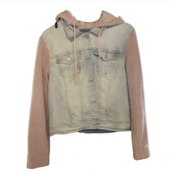  Pink And Denim Jacket Size XS 