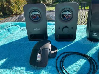 Logitech PC Speakers and Wireless Mouse Bundle