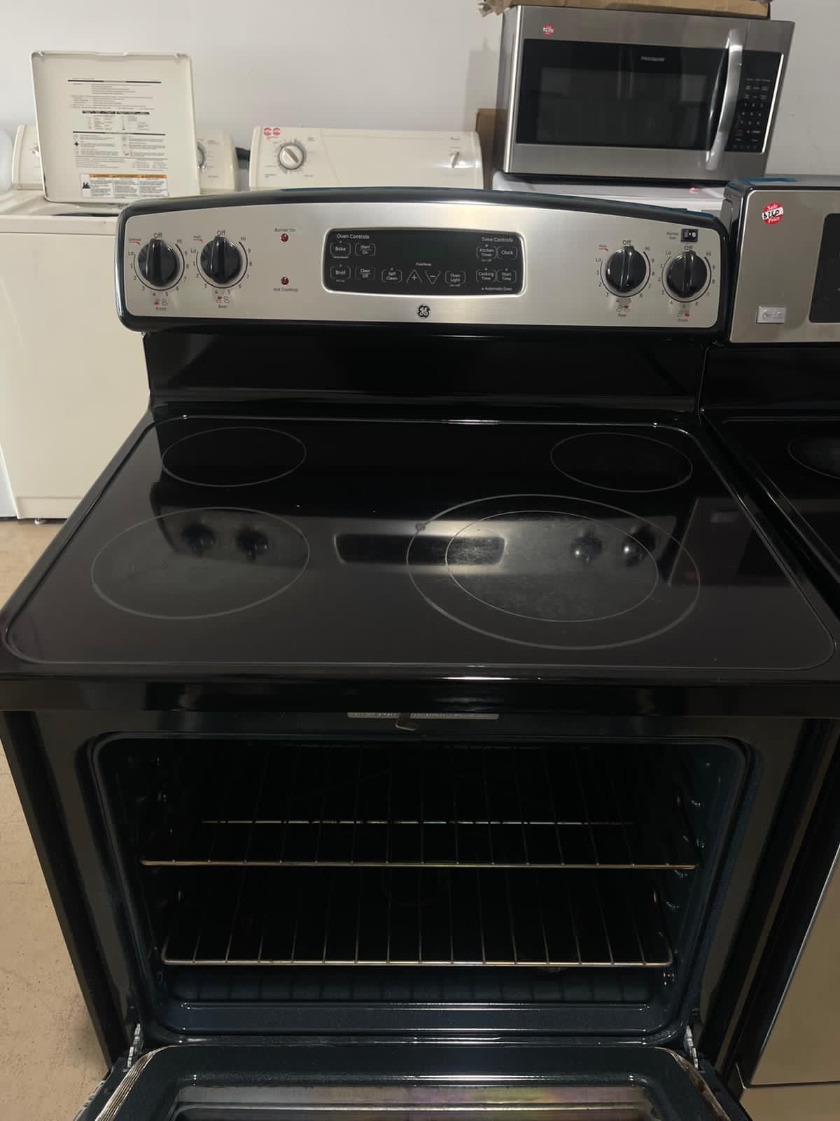 Ge Stove Glass Top Appliances