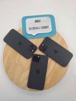 📱 iPhone 15 – Starts at $449 with $1 Down!
