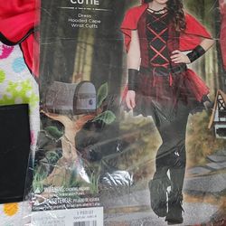 YES ITS AVAILABLE! Little Red Riding Hood Costume Size 9-10 