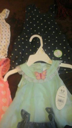 1st lot girls rompers new shirts and summer dresses
