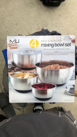 Mixing bowl set