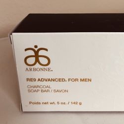 Arbonne RE9 Advanced men charcoal soap