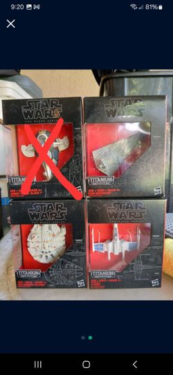 Star Wars Mini Diacast Titanium Series Black