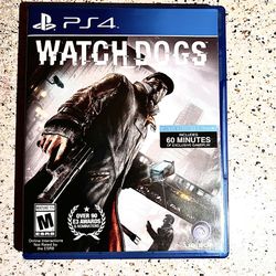 WATCH DOGS For PS4 
