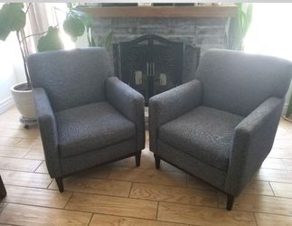 Accent Chairs - Solid Wood Frame