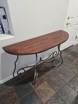 Wood table