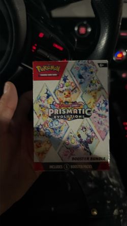 Prismatic Evolutions booster bundle