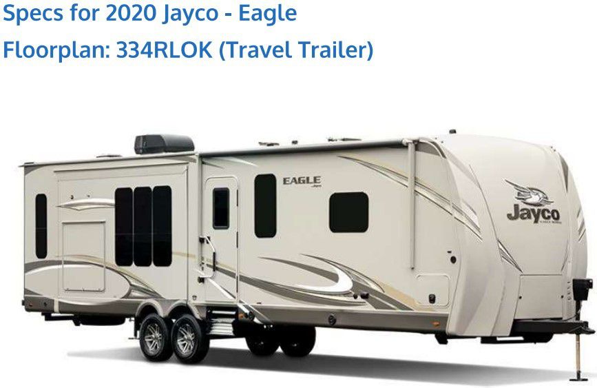 2020 Jayco Eagle 334RLOK