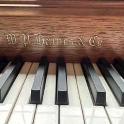 Free Piano With Matching Bench