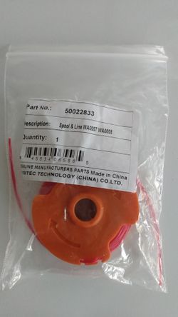 Two Worx Trimmer Spools WA0007