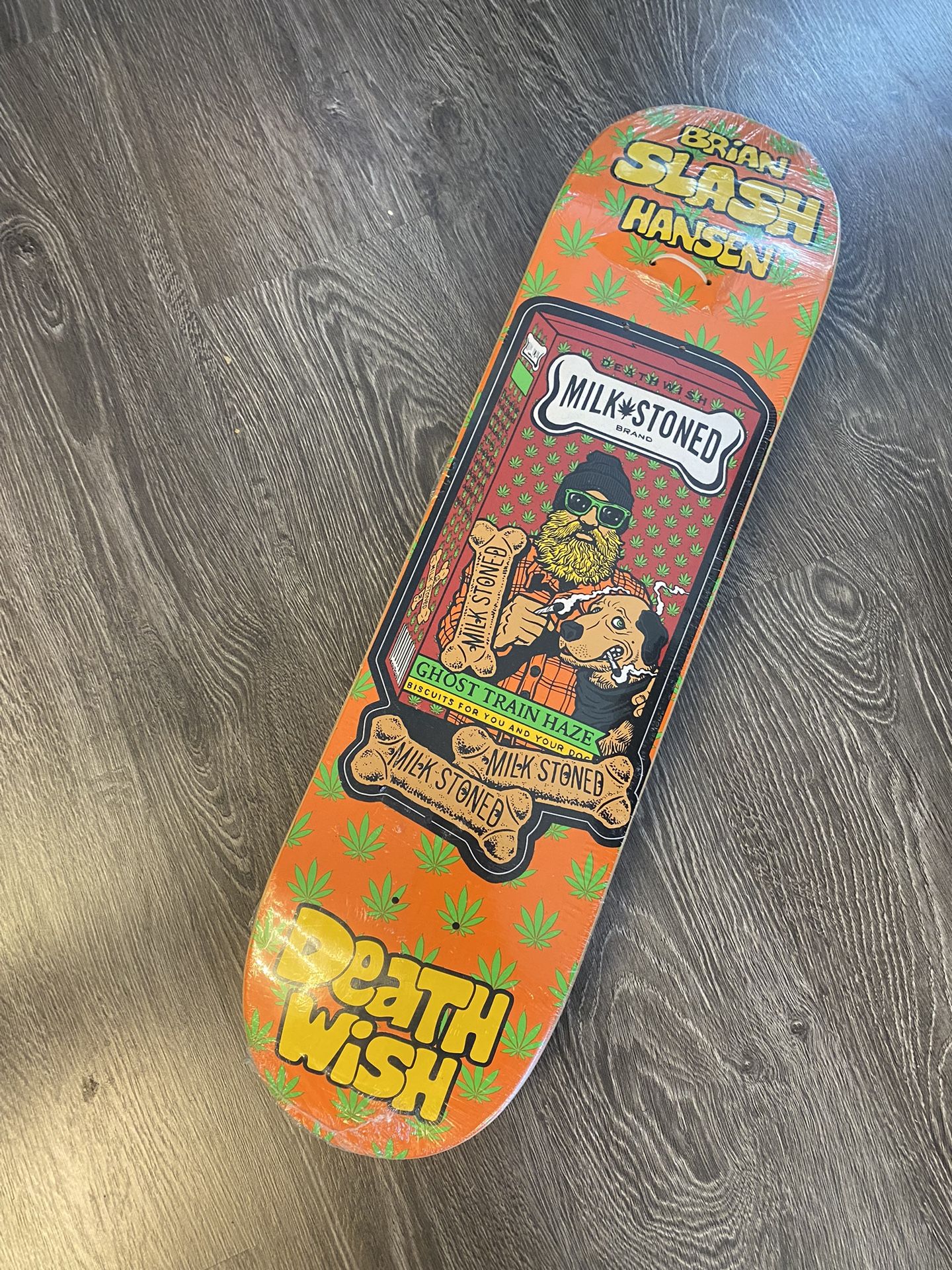 Brian Slash Henson Deathwish Skateboard Deck