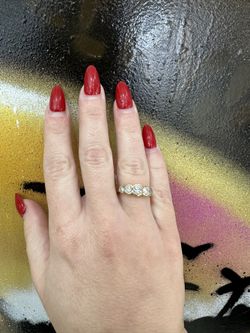 14k NAT DIAMOND RING