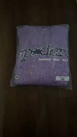 Sp5der Hoodie Medium Acai/purple