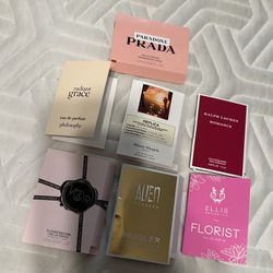 Bundle Of 7 High End Mini Perfume Samples 