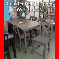 🤓 Counter Height Table Set 