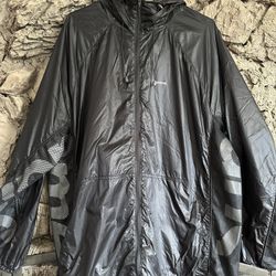 Supreme Ripstop Hooded Windshell Black