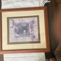 Lion Picture Art Frame