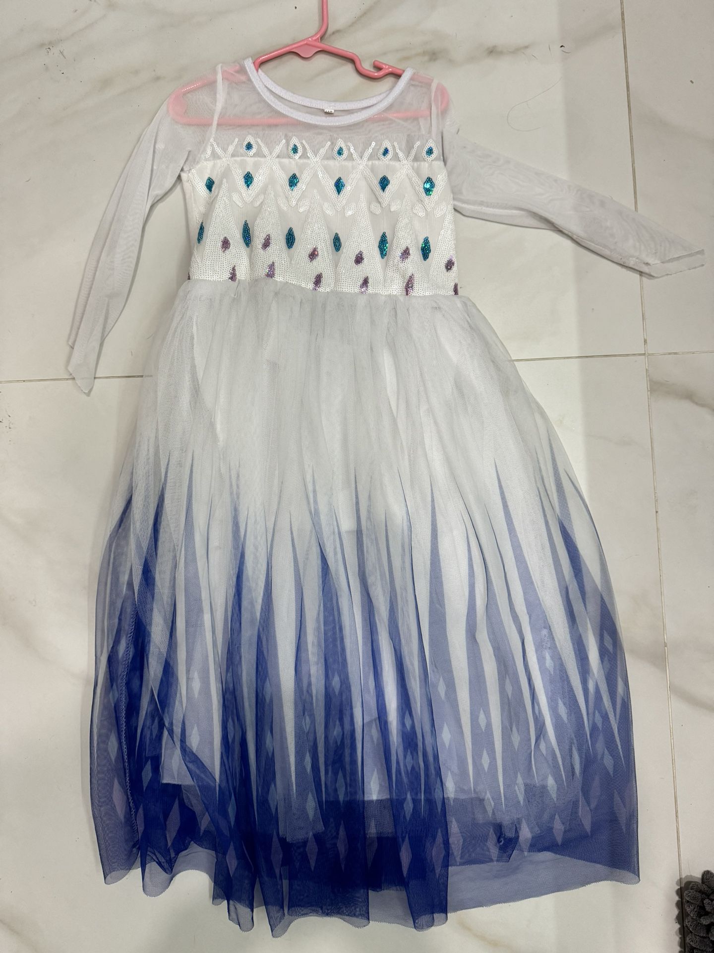 Size 4/5 Princess Elsa Dress 
