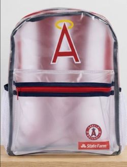 2026 LA Angels Throwback Clear Backpack Giveaway