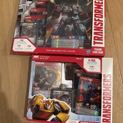 Transformers Trading Card Game New Factory Sealed