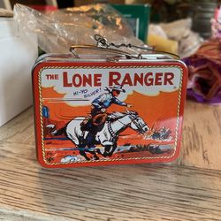 Vintage Hallmark Line Ranger Lunchbox Ornament
