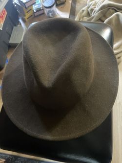 Brown Wool Hat