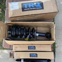 New TQR Shock Strut Spring Assembly Front Rear Kit Set of 4 for Silverado Sierra 1500