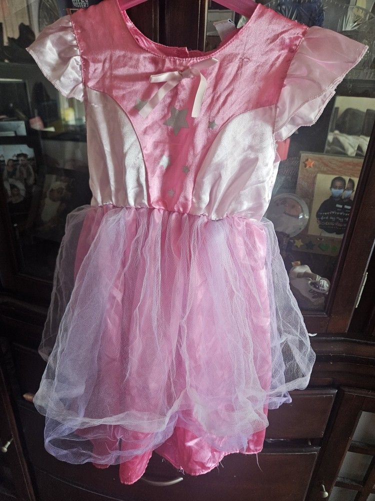 Nice Pink Dress For Little Girl