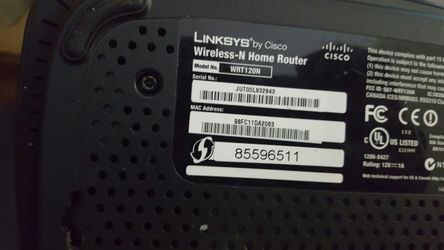 Wireless Router Cisco Linksys