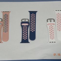 3 Apple Watchbands