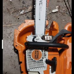 Like Brand New Sthil MS362 Chainsaw 