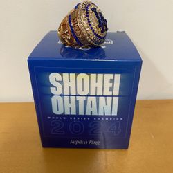 Shohei Ohtani Dodgers World Series Ring TRADE