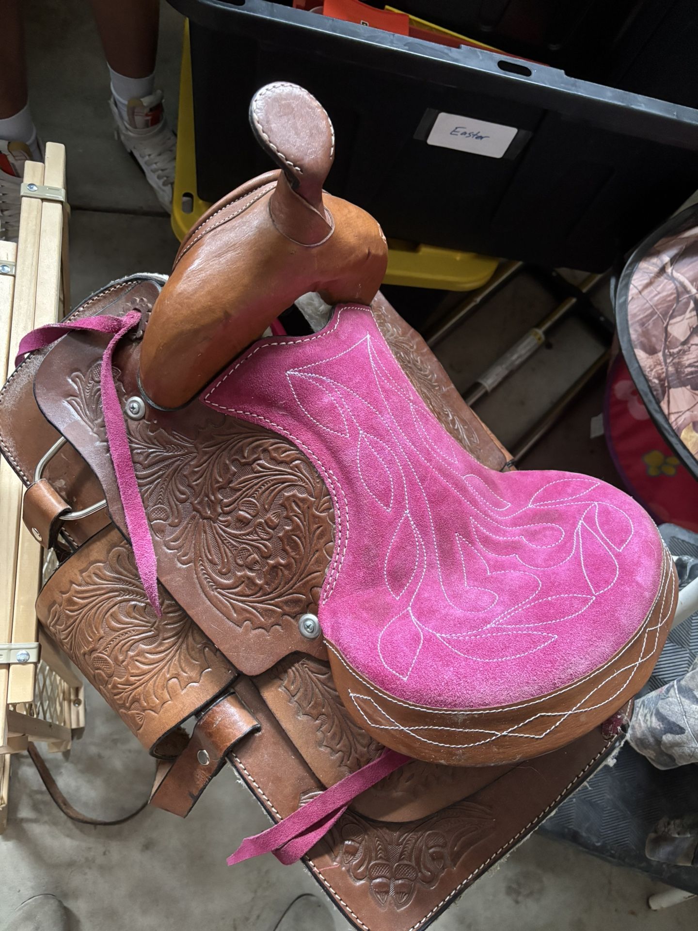 Kids Pink Saddle