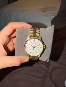 Bulova Gold-Tone Diamond Accent Watch