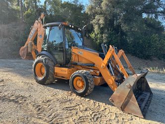 Case backhoe loader 590 super n