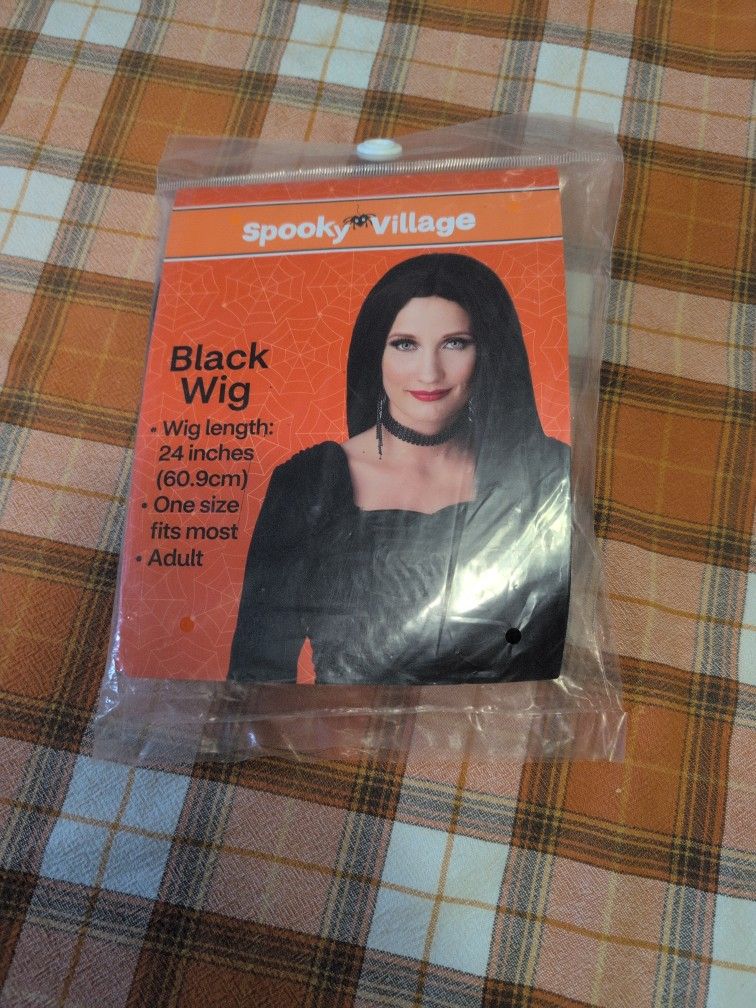 Long BLAcK Wig