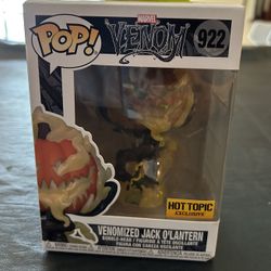 Funko Pop, Venom Jack-O’-Lantern Hot Topic Exclusive