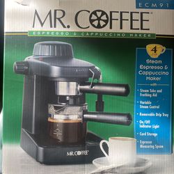 Mr. Coffee Espresso & Cappuccino Maker  