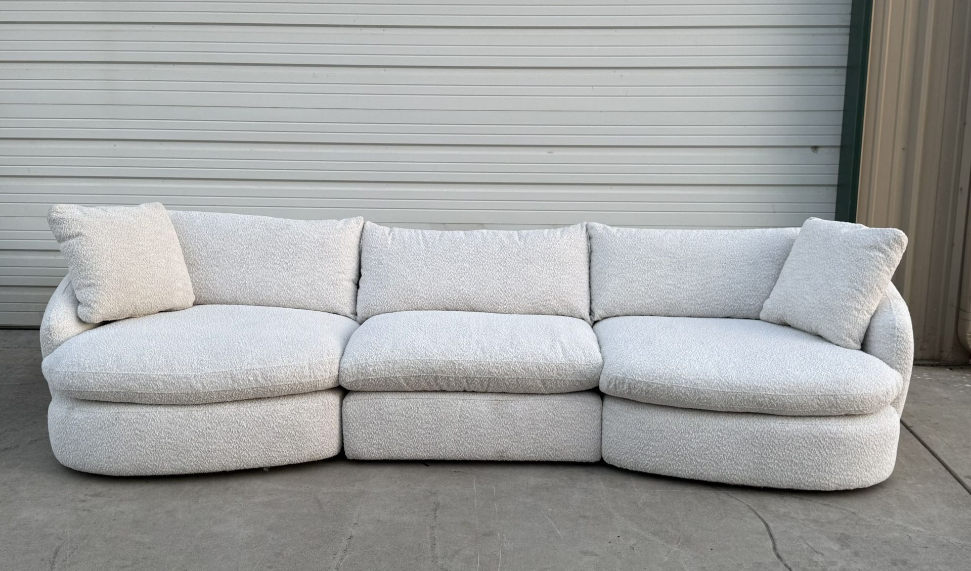3 PIECE FABRIC SECTIONAL 