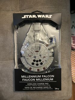 Star Wars Millennium Falcon Wireless Charger with AC Adapter GameStop Exclusive
