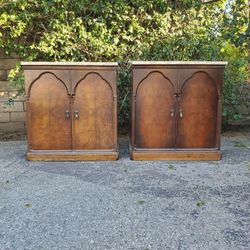 3 Grigsby-Grunow Art Deco Radio Cabinets