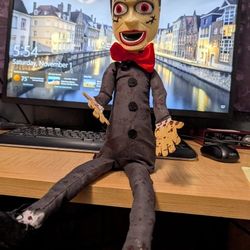 Shelf Sitting Halloween Dolls