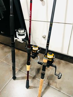 Fishing poles